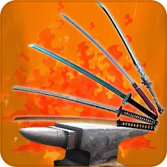 Скачать взломанную Katana Collection : blacksmith  [МОД Unlocked] - последняя версия apk на Андроид
