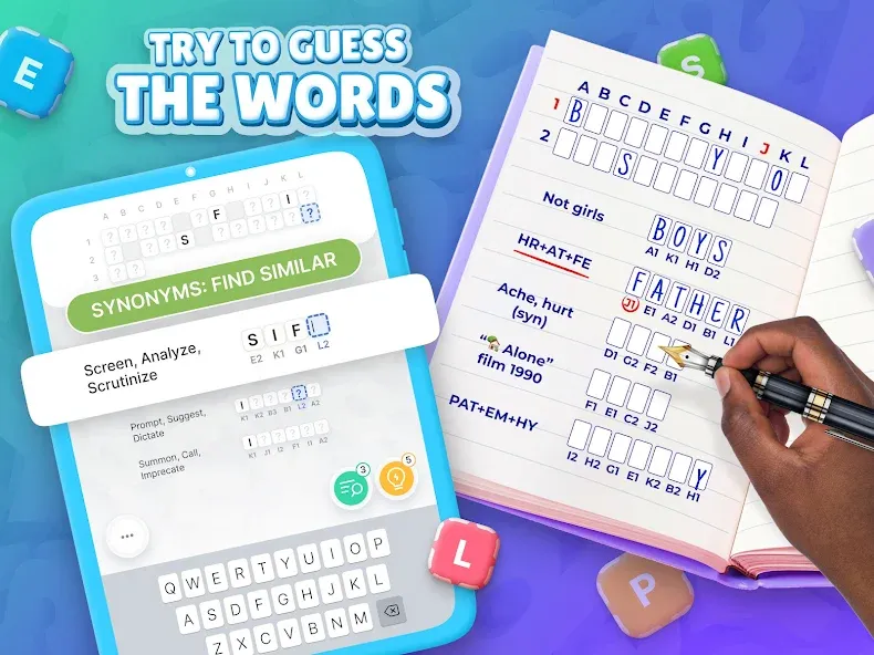 Acrostics－Cross Word Puzzles  [МОД Unlimited Money] Screenshot 4