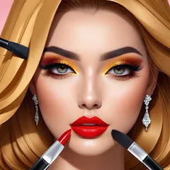 Скачать взлом Fashion Artist: Makeup Game  [МОД Menu] - последняя версия apk на Андроид