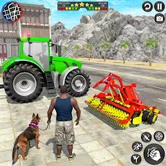 Скачать взлом Indian Tractor Driving Game 3D (Фарминг Геймс)  [МОД Unlocked] - полная версия apk на Андроид