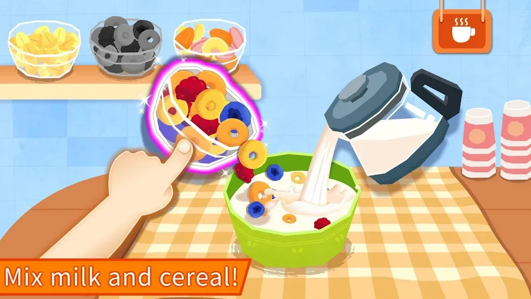 Baby Panda's Breakfast Cooking  [МОД Unlimited Money] Screenshot 2