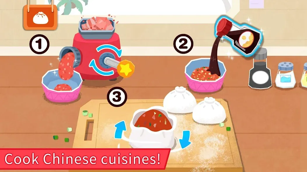 Baby Panda's Breakfast Cooking  [МОД Unlimited Money] Screenshot 4