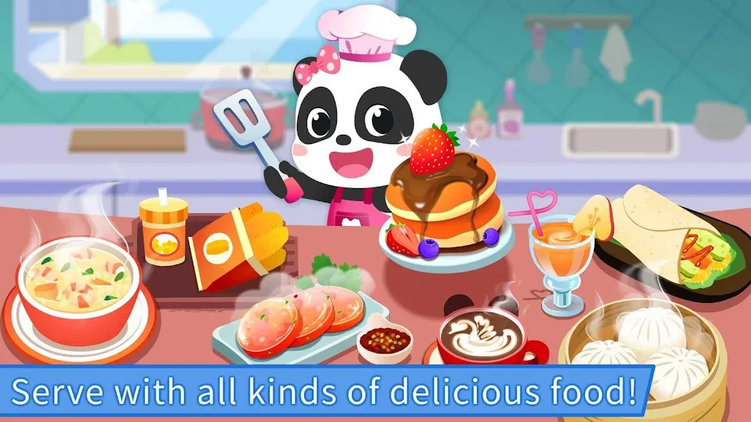 Baby Panda's Breakfast Cooking  [МОД Unlimited Money] Screenshot 5