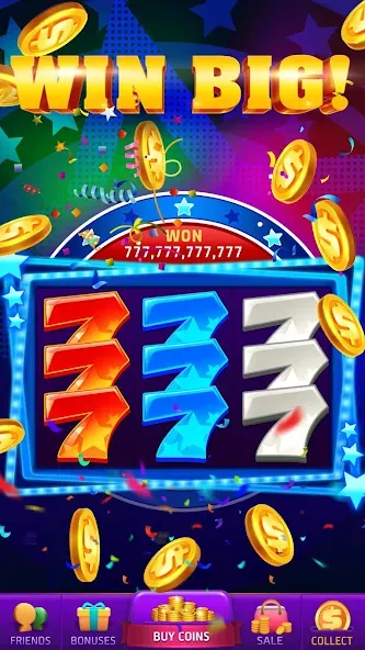 777 Casino – vegas slots games (Казино)  [МОД Много денег] Screenshot 2