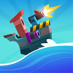 Взломанная Oceans of Steel (Океаны стали)  [МОД Unlocked] - полная версия apk на Андроид