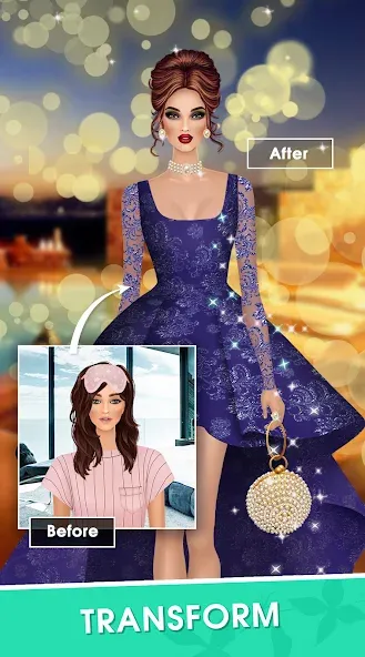Fashion Triple Match: Dress Up (Фэшн Мердж)  [МОД Бесконечные монеты] Screenshot 4