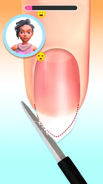 Nail Salon 3D  [МОД Бесконечные монеты] Screenshot 3