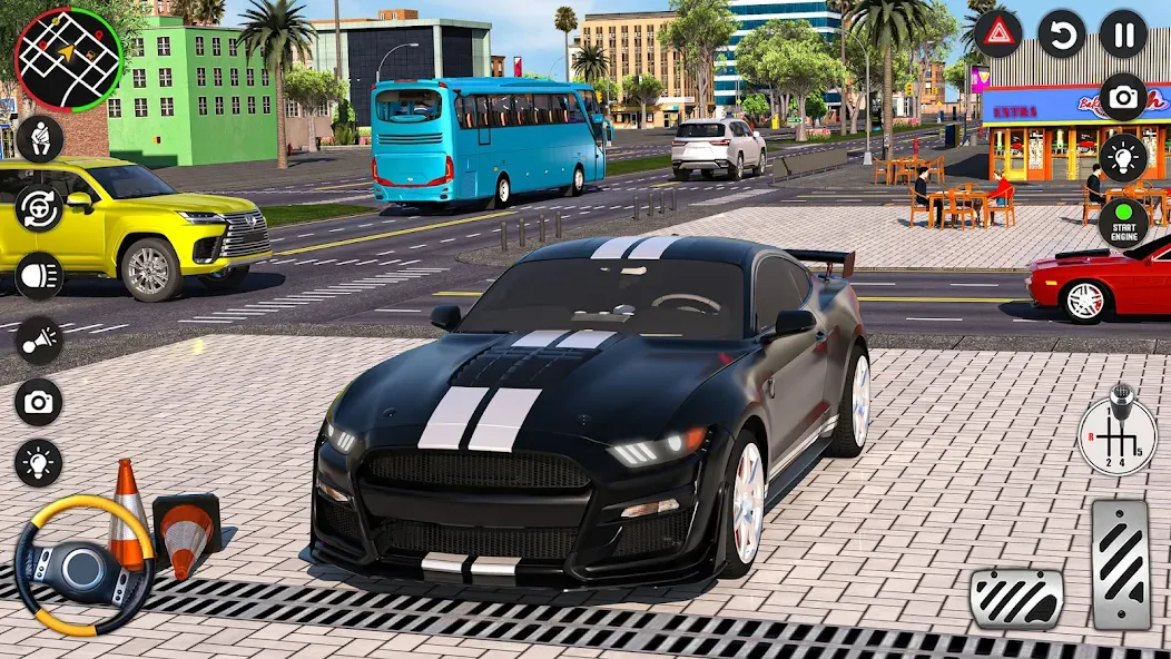 City Car Simulator & Car City  [МОД Много денег] Screenshot 1