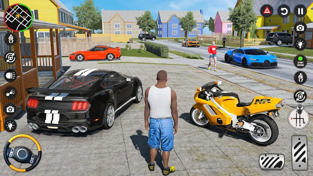 City Car Simulator & Car City  [МОД Много денег] Screenshot 3