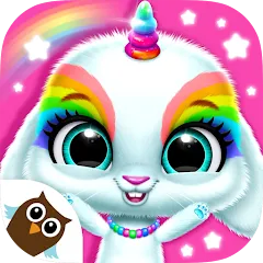 Взломанная Bunnsies - Happy Pet World (Баннсиз)  [МОД Бесконечные деньги] - полная версия apk на Андроид