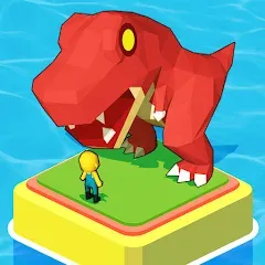 Скачать взломанную Dino Tycoon - 3D Building Game  [МОД Menu] - стабильная версия apk на Андроид