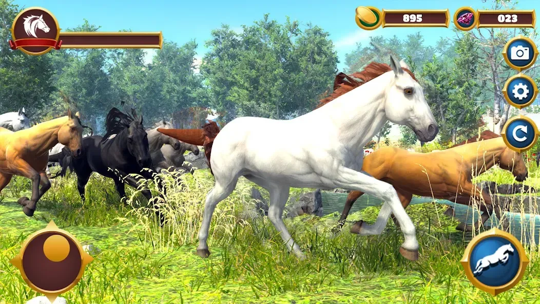 Virtual Horse Family Simulator  [МОД Mega Pack] Screenshot 1