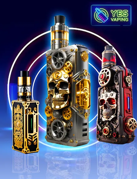 Virtual Vape Smoke Simulation (Виртуальное имитирование дыма от вэйпа)  [МОД Mega Pack] Screenshot 1