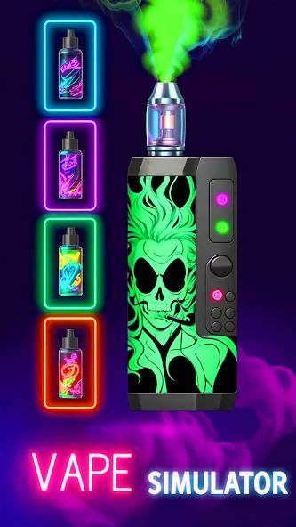 Virtual Vape Smoke Simulation (Виртуальное имитирование дыма от вэйпа)  [МОД Mega Pack] Screenshot 5