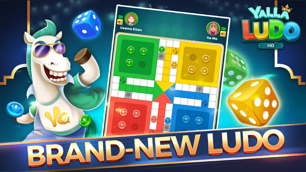 Yalla Ludo HD (Ялла Лудо )  [МОД Много денег] Screenshot 1