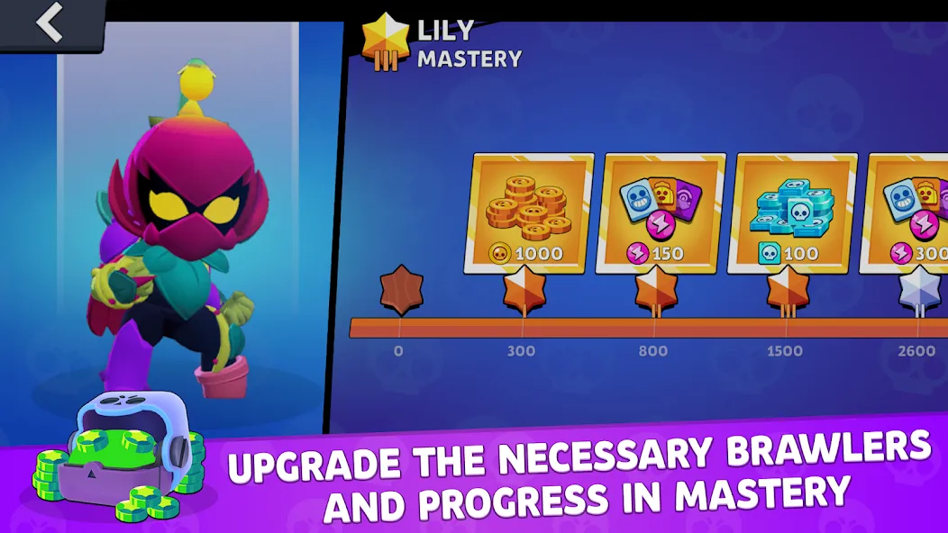 Brawl Box Stars Simulator  [МОД Бесконечные деньги] Screenshot 4