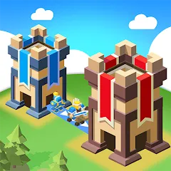 Скачать взломанную Conquer the Tower: Takeover  [МОД Все открыто] - полная версия apk на Андроид