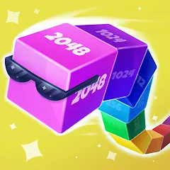 Взлом Cube Arena 2048: Merge Numbers  [МОД Бесконечные деньги] - полная версия apk на Андроид