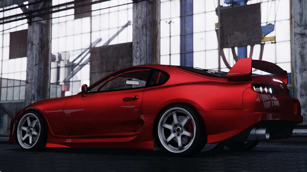 Tokyo Supra Drift Simulator  [МОД Много монет] Screenshot 4