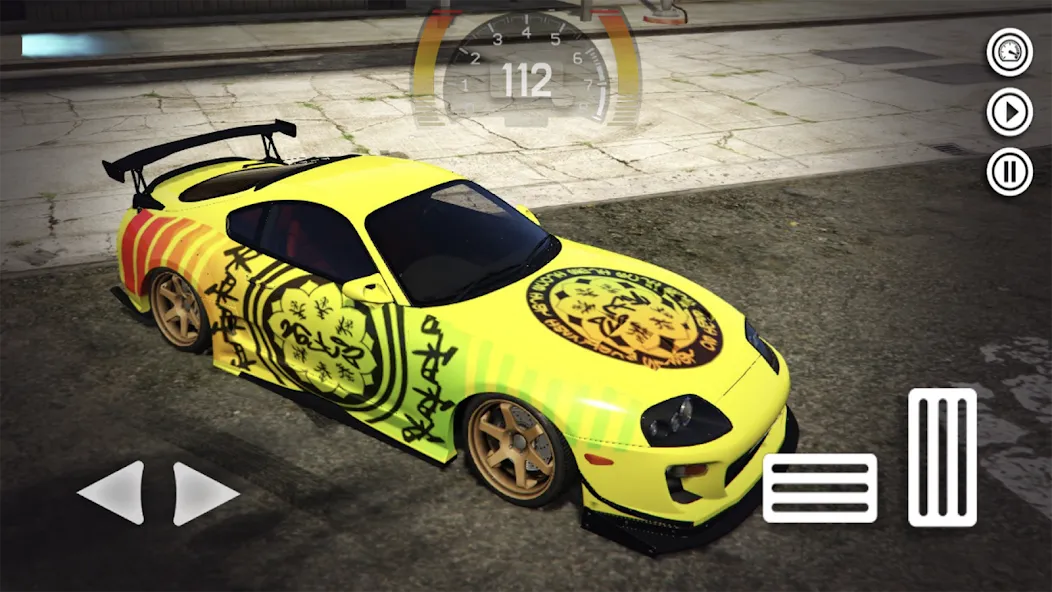 Tokyo Supra Drift Simulator  [МОД Много монет] Screenshot 5
