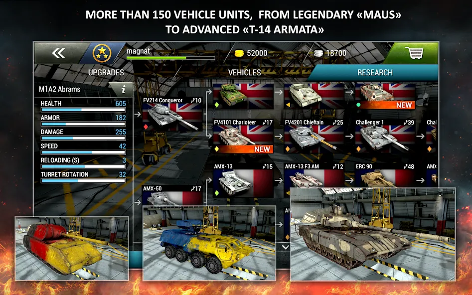 Tanktastic 3D tanks (Танктастик 3D танки)  [МОД Menu] Screenshot 4