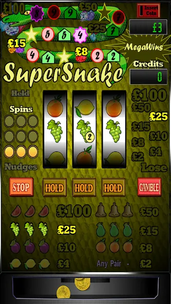 Super Snake Slot Machine  [МОД Mega Pack] Screenshot 2