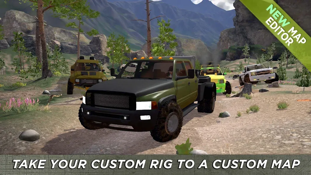 4x4 Mania: SUV Racing (х4 Мания)  [МОД Mega Pack] Screenshot 1