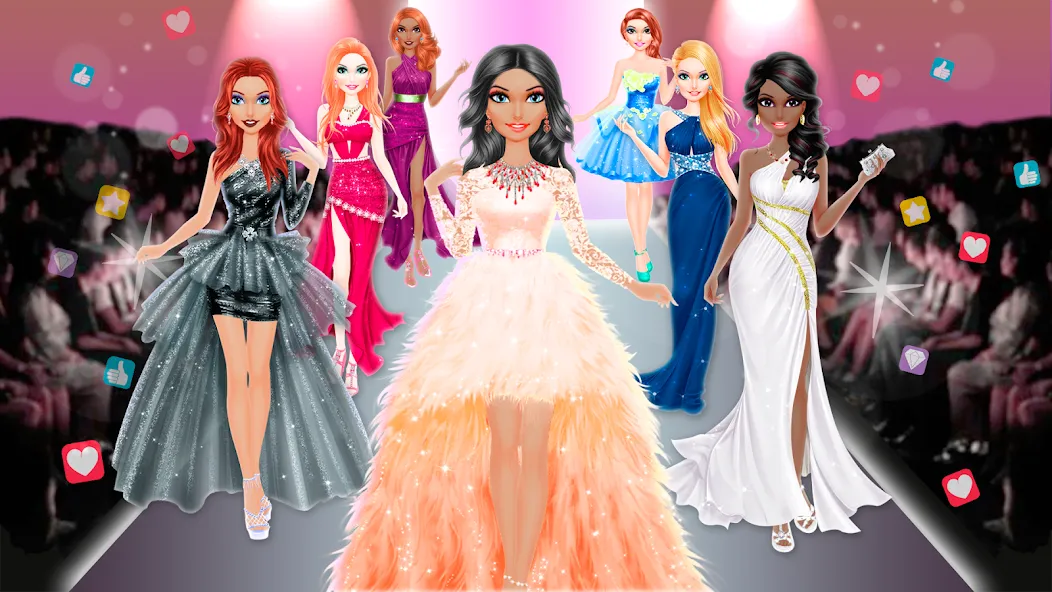 Makeup games makeover dress up  [МОД Unlimited Money] Screenshot 2