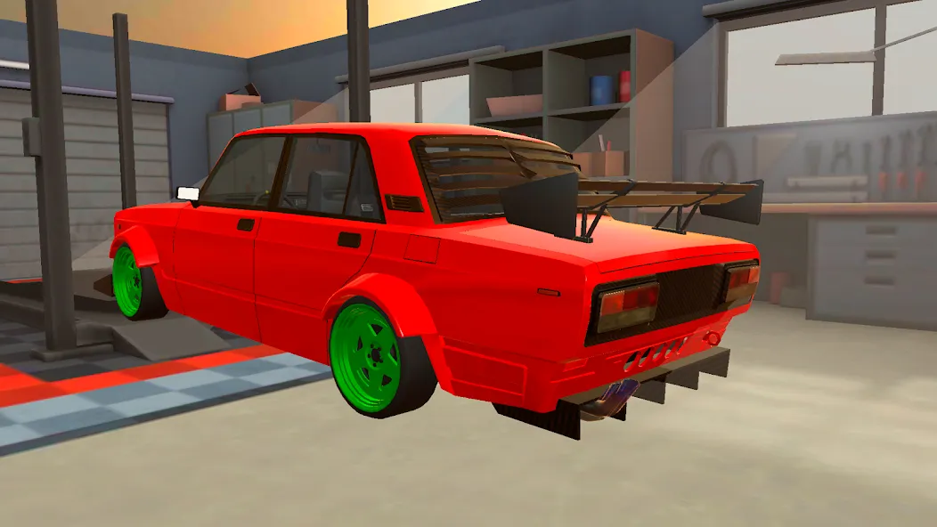 Turbo VAZ: Traffic Racer  [МОД Unlocked] Screenshot 2