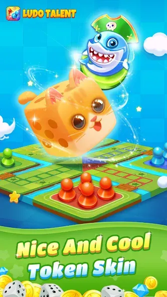Ludo Talent - Game & Chatroom (Лудо Талент)  [МОД Бесконечные монеты] Screenshot 3