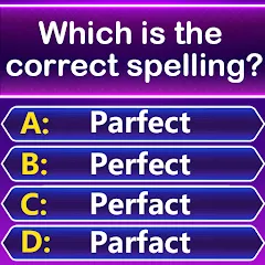 Взлом Spelling Quiz - Word Trivia (Спеллинг Квиз)  [МОД Unlimited Money] - полная версия apk на Андроид