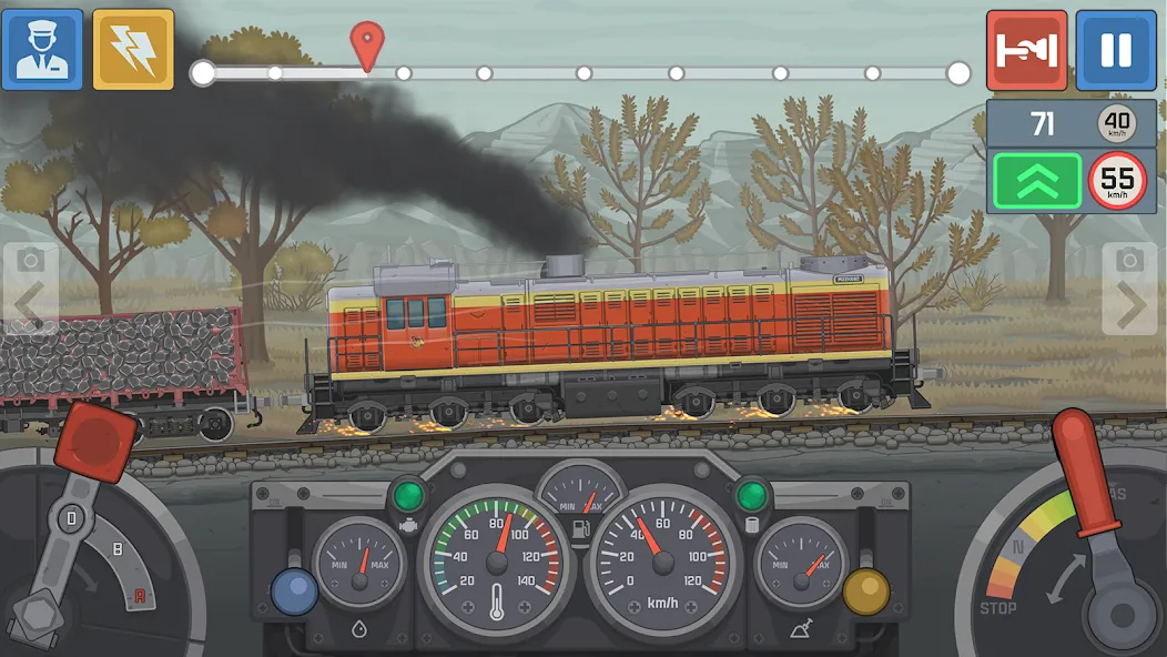 Train Simulator: Railroad Game (Трейн Симулятор)  [МОД Много монет] Screenshot 3