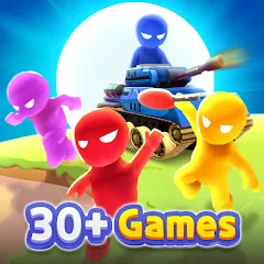 Скачать взломанную 2 3 4 Player Games  [МОД Mega Pack] - стабильная версия apk на Андроид