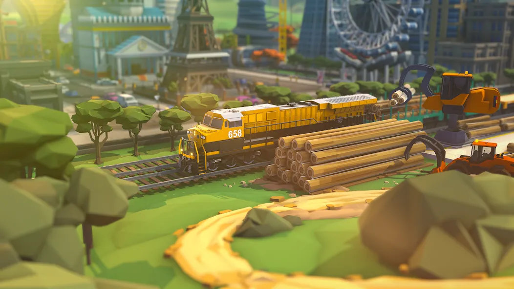 Transport Tycoon Empire: City (Транспорт Тайкун Империя)  [МОД Много монет] Screenshot 3