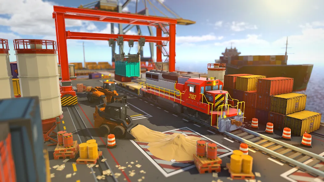 Transport Tycoon Empire: City (Транспорт Тайкун Империя)  [МОД Много монет] Screenshot 4
