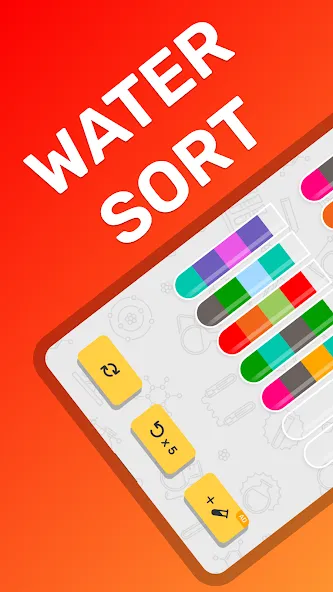 Water Sort Puzzle Color Game  [МОД Много монет] Screenshot 1