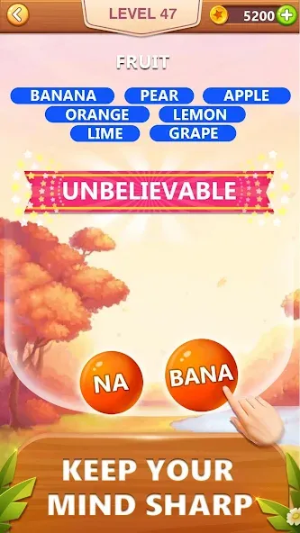Word Bubble Puzzle - Word Game  [МОД Меню] Screenshot 3