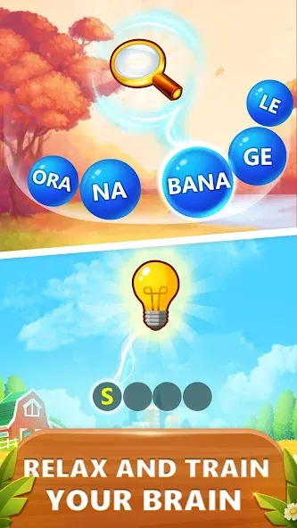 Word Bubble Puzzle - Word Game  [МОД Меню] Screenshot 4